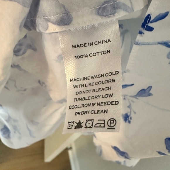 EUC Hill House Blue Botanical Ellie Nap dress - Picture 3 of 3